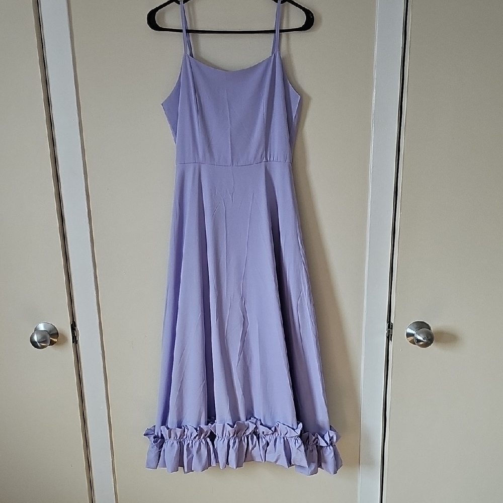 Lavender Sleeveless Maxi Dress